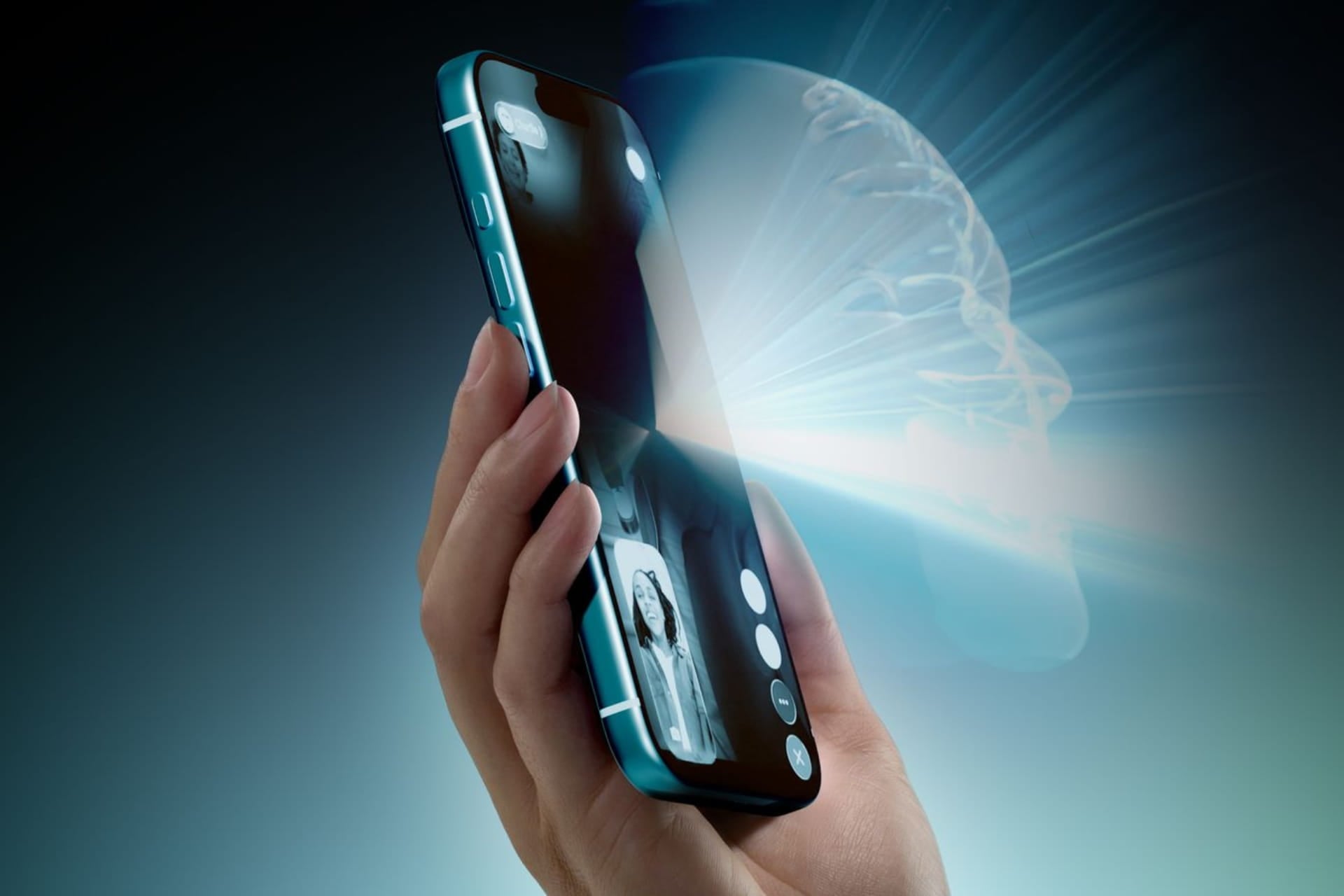 iPhone holographique hologramme