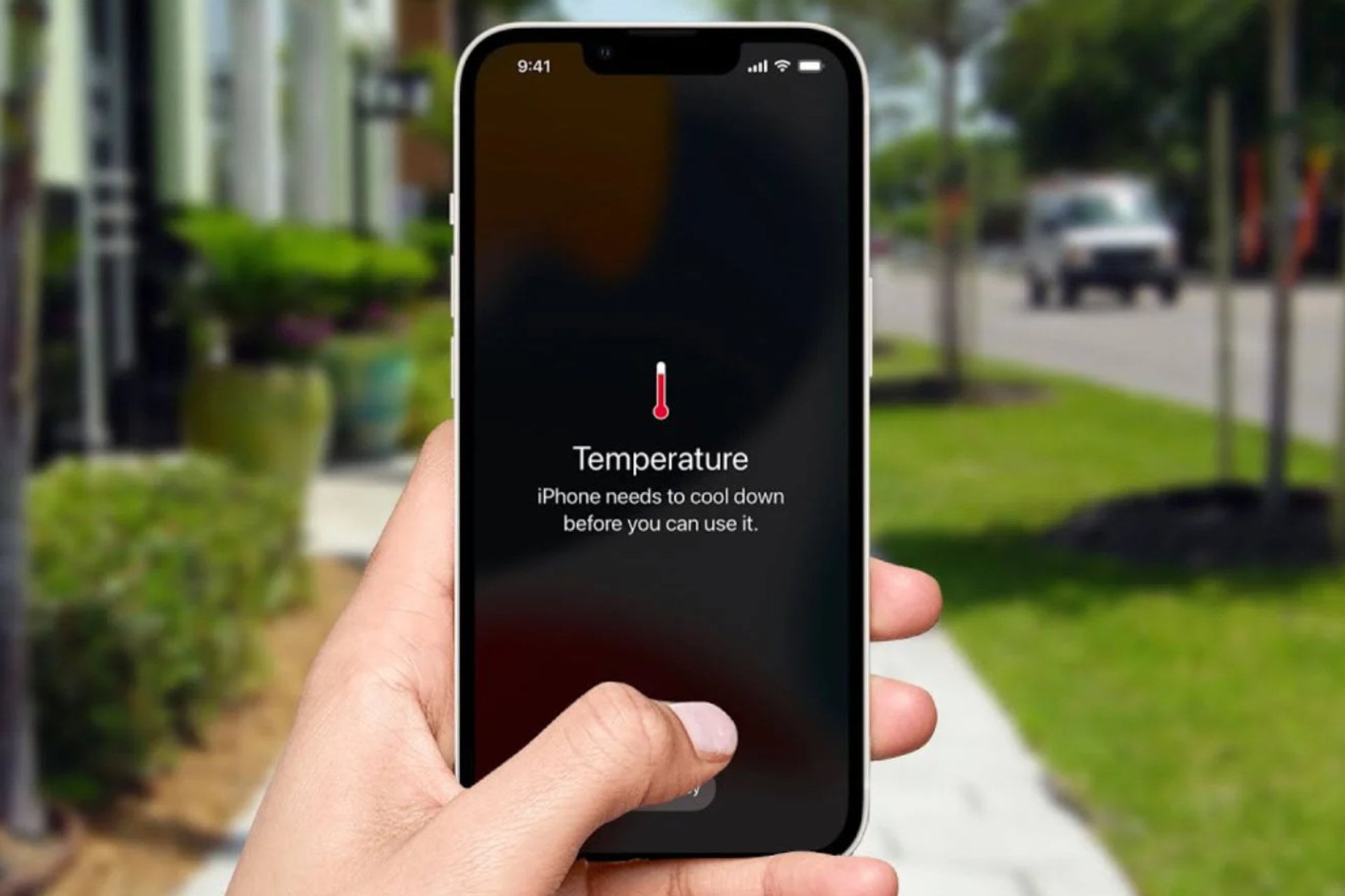 iPhone temperature surchauffe
