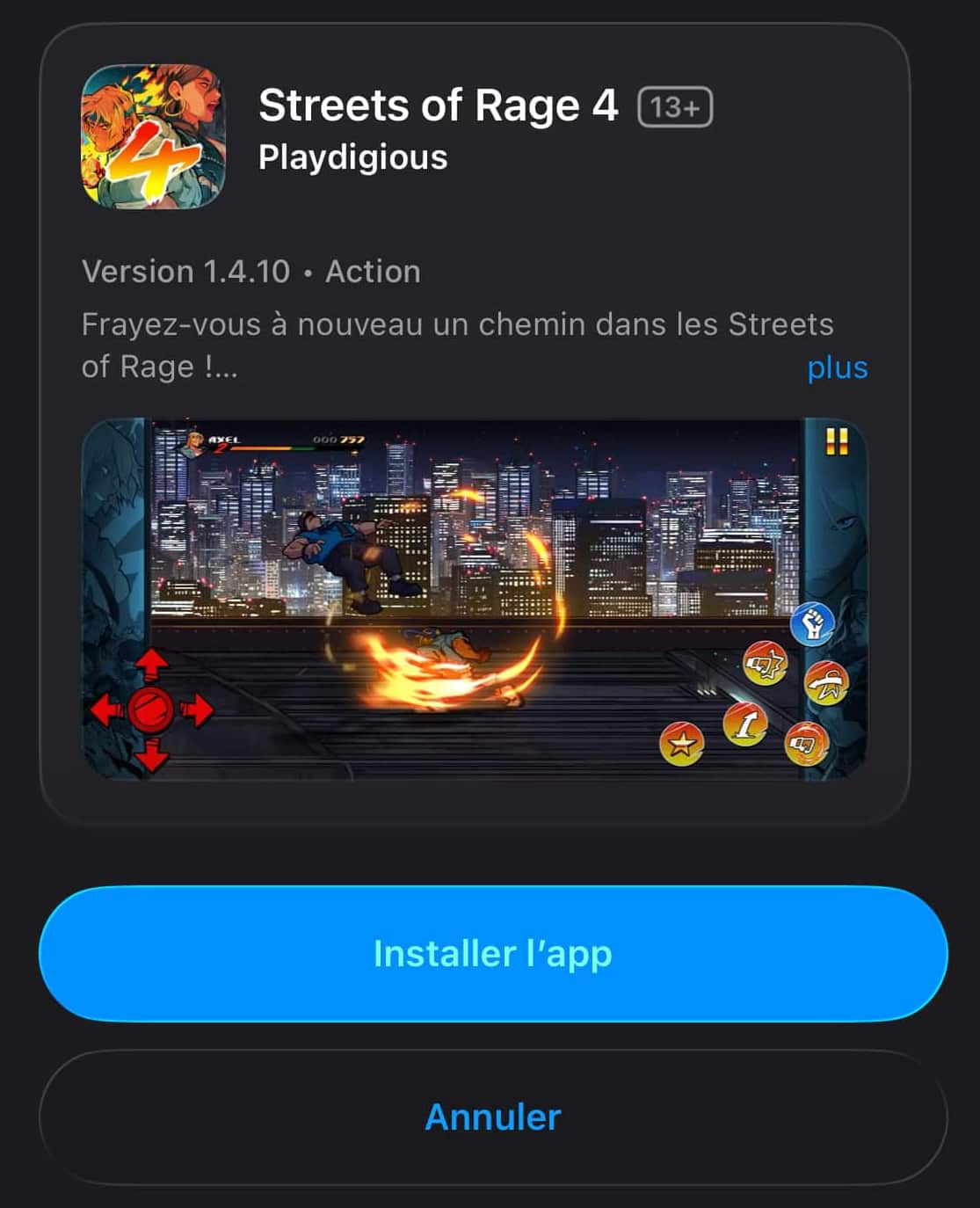 Streets of Rage 4 installer
