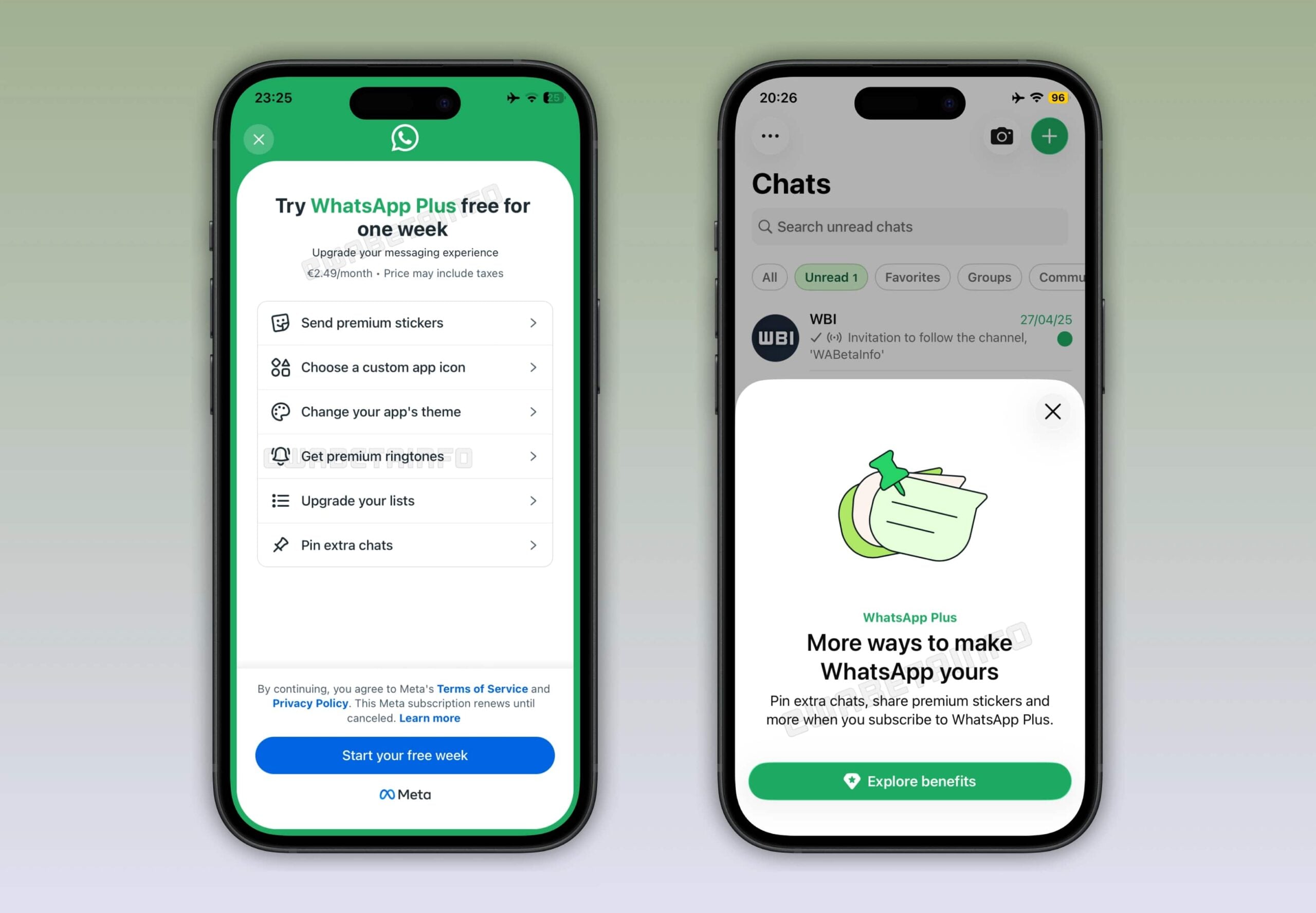 iPhone WhatsApp essai gratuit