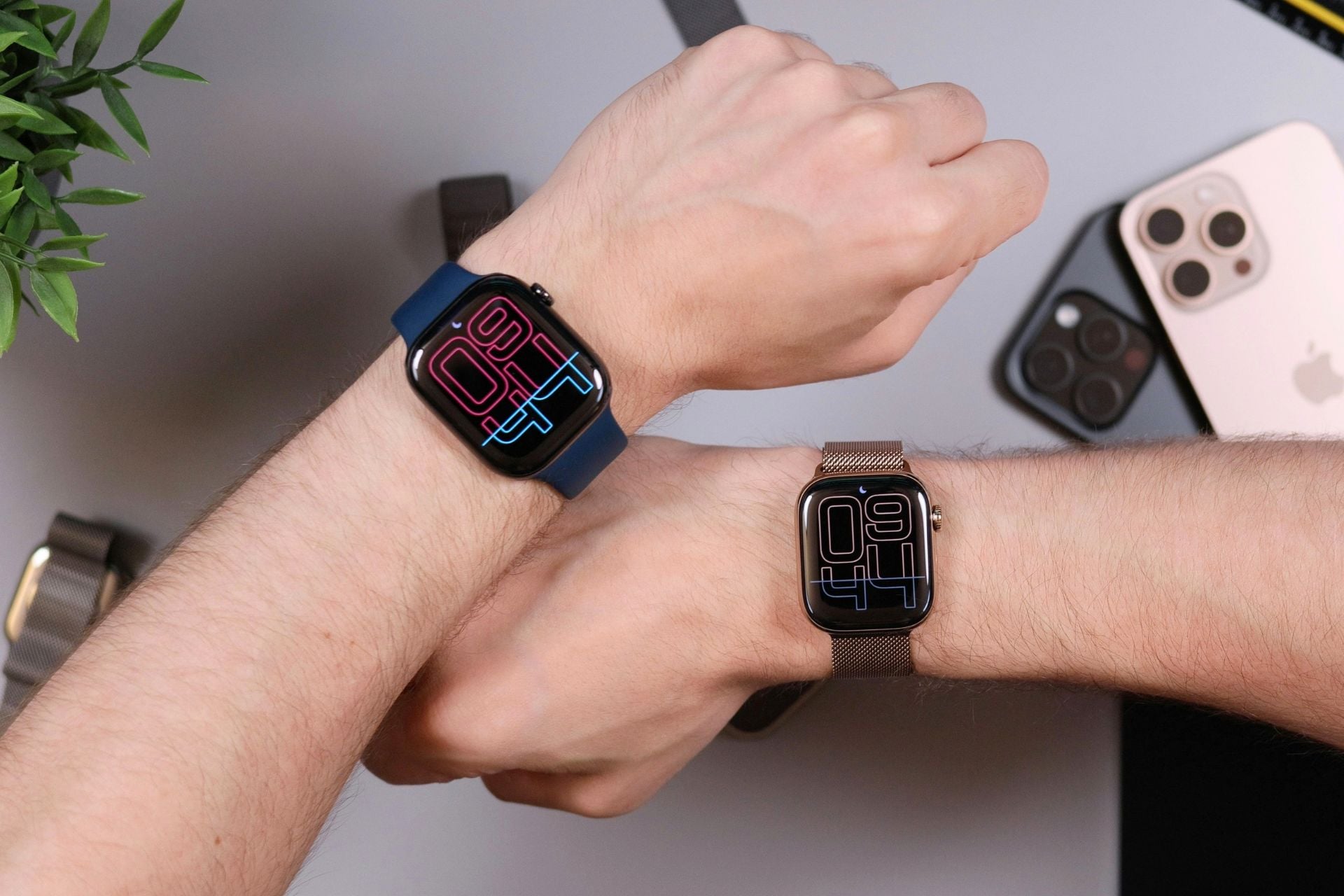 Apple Watch poignet