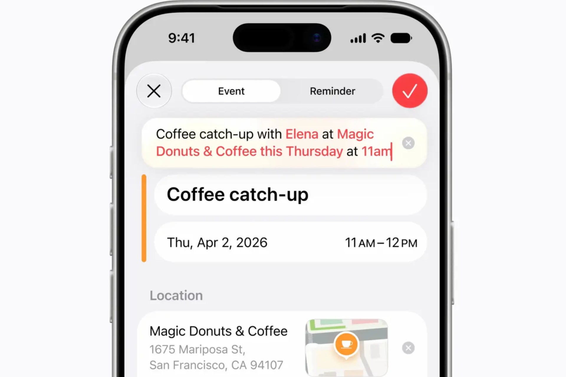 Apple calendrier iOS 27 beta