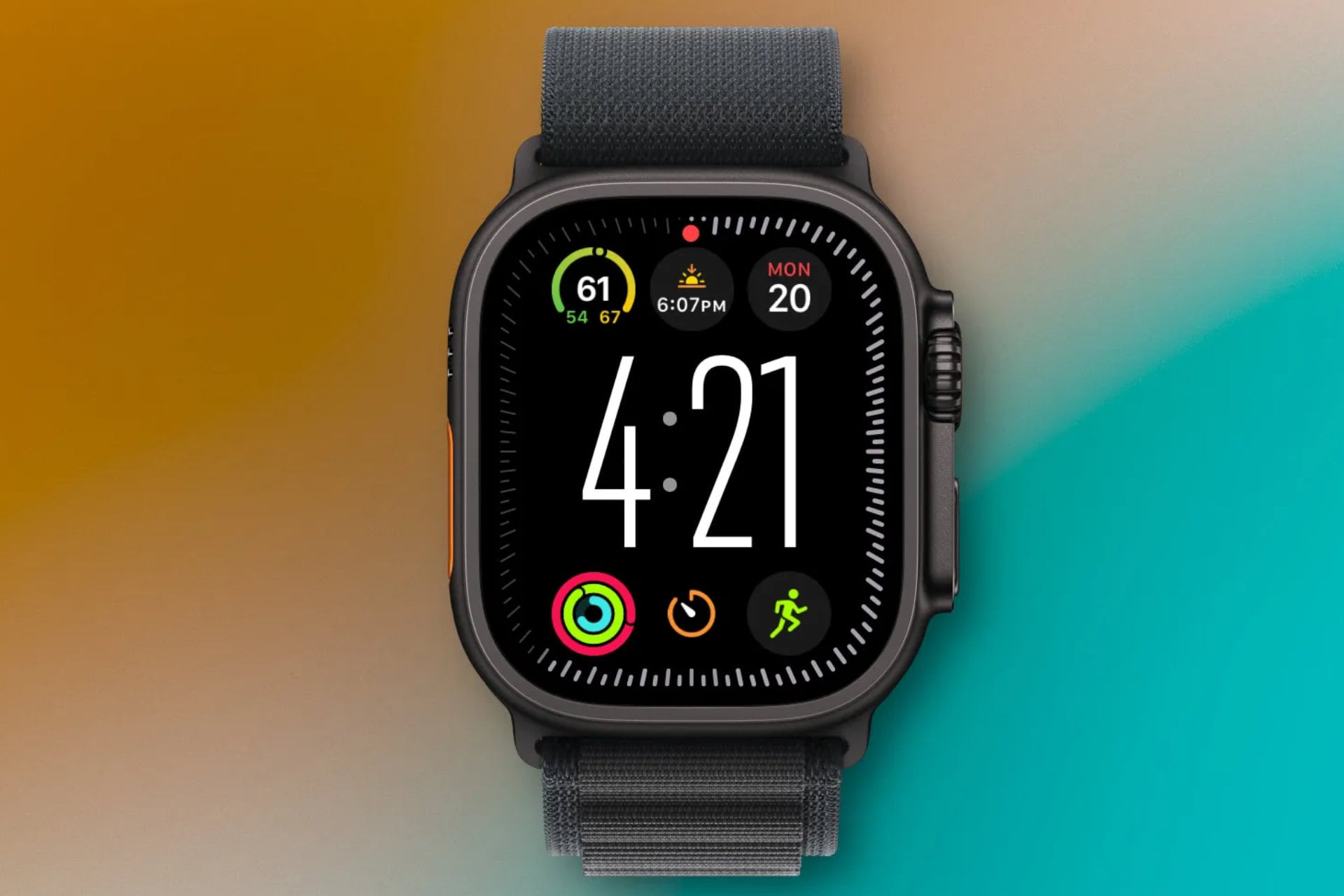 Apple watch ultra cadran