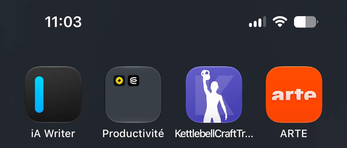 Batterie iOS 27