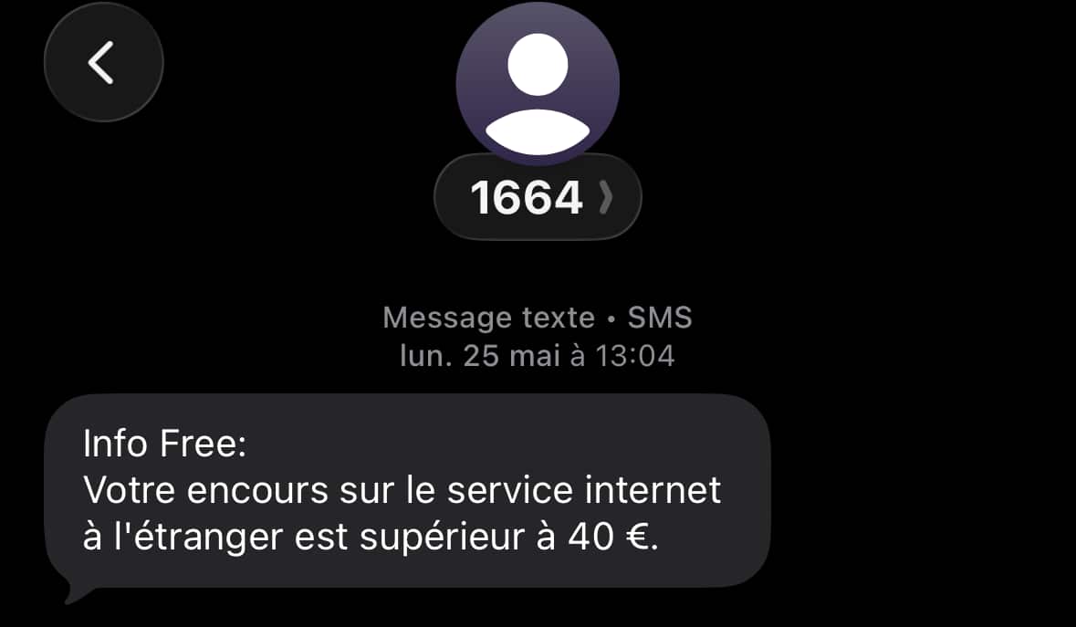 Free hors forfait