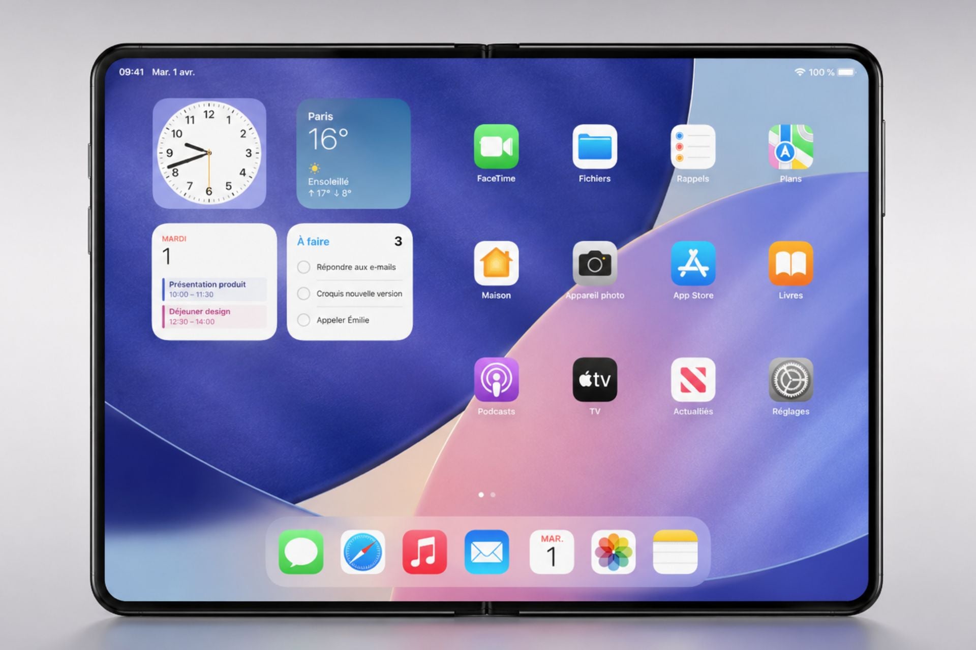 iPhone pliant concept