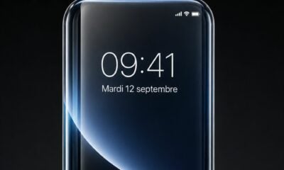 iPhone verre écran verrouillé