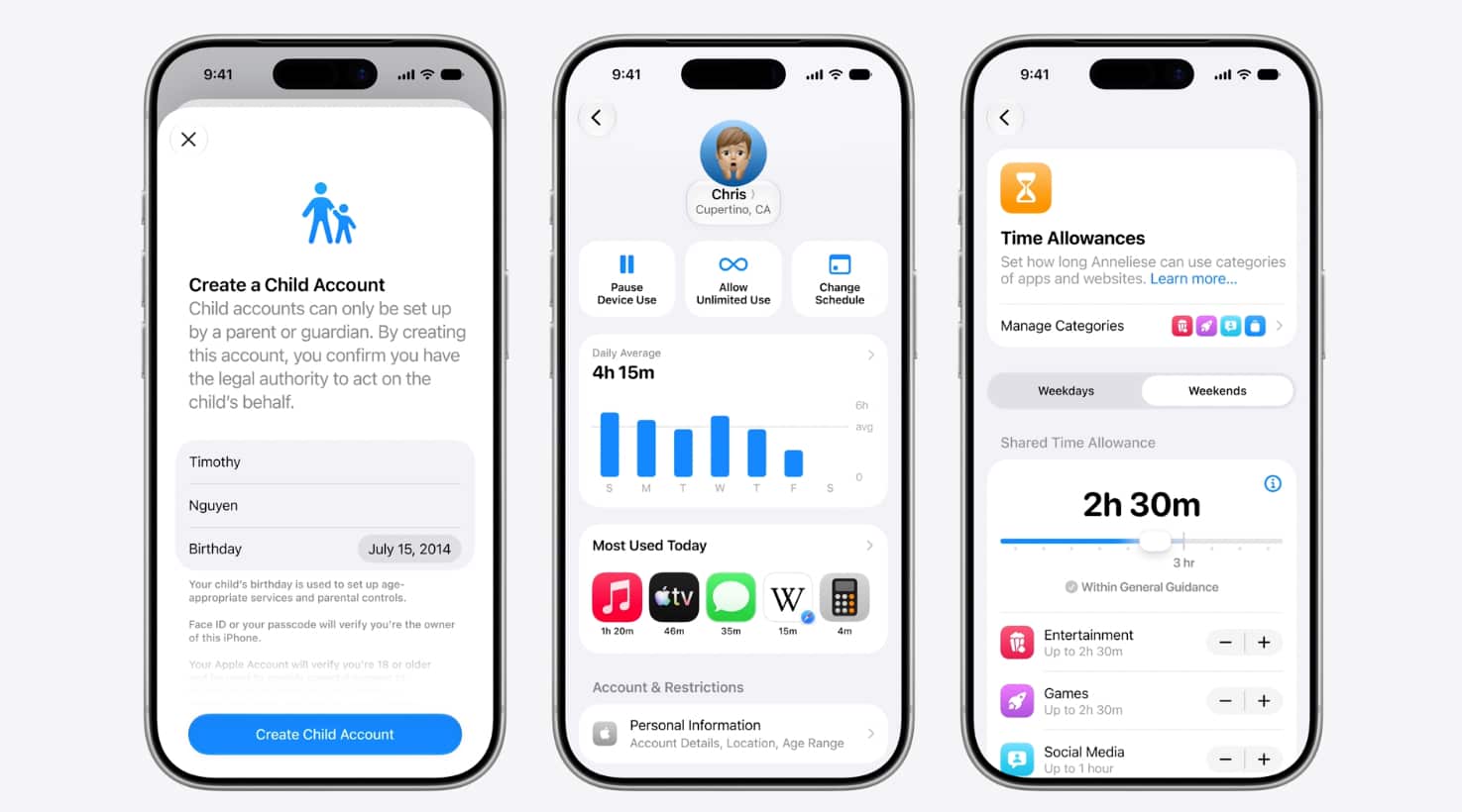 iOS 27 sécurités enfant