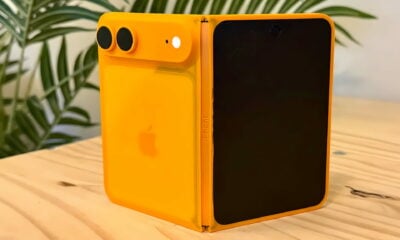iPhone pliant prototype orange
