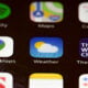 Meteo iPhone application