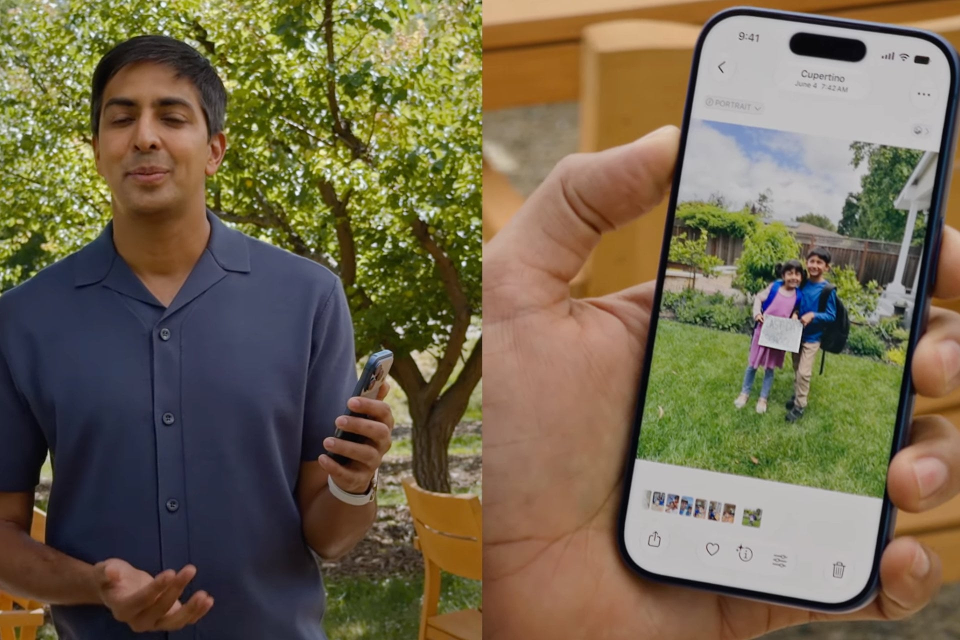 Reframe photos apple iOS