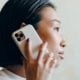Femme appel iPhone