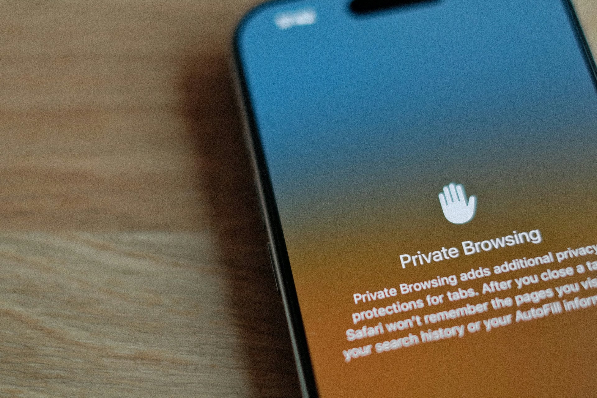 Apple iPhone vie privee