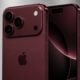 iPhone 18 Pro couleur bordeaux concept