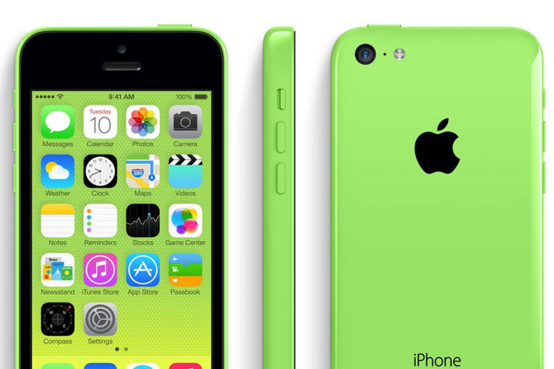 iPhone 5C vert