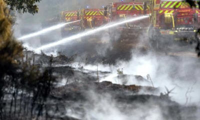 Incendie espace image