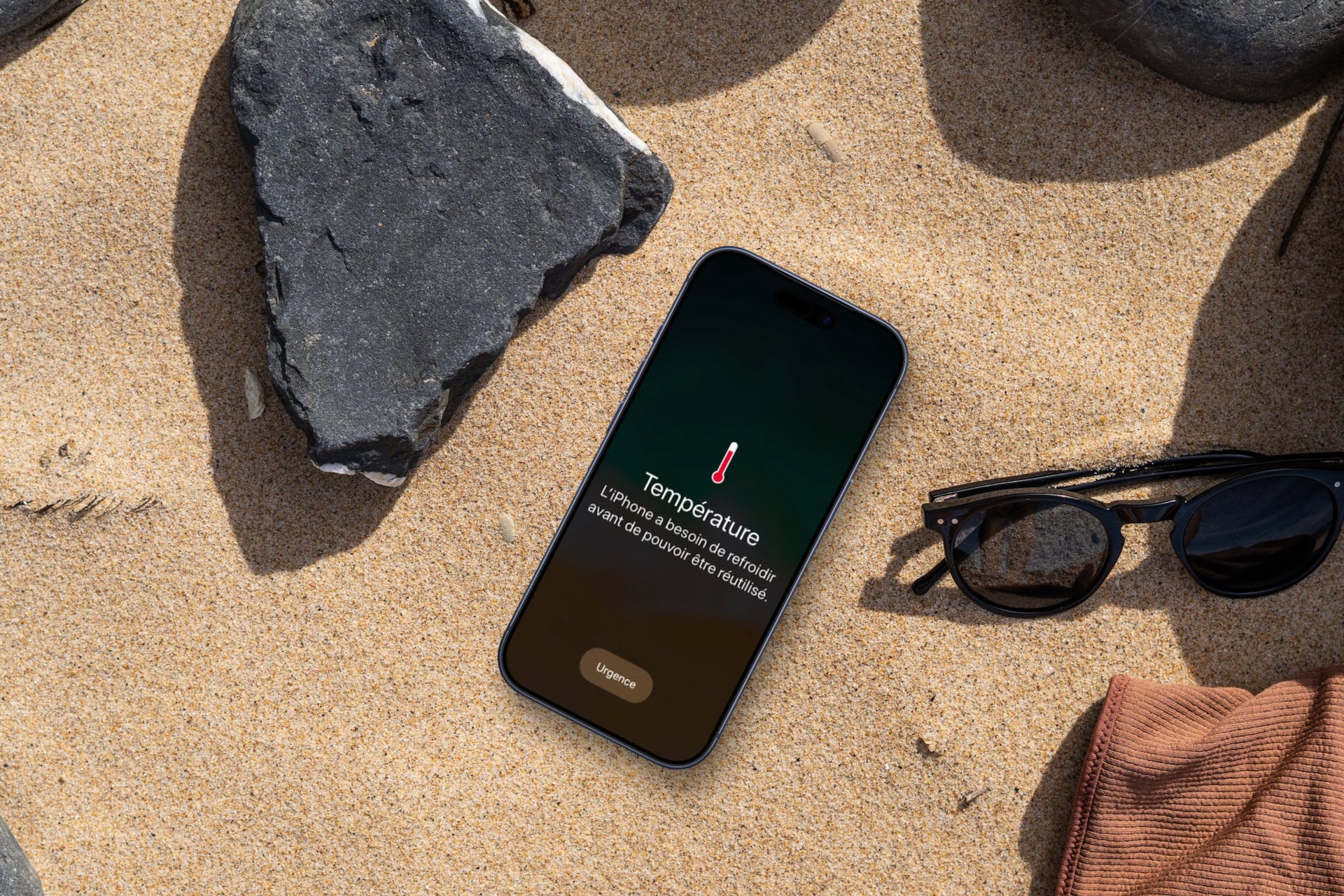iPhone canicule surchauffe