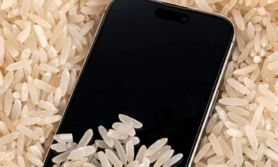 iPhone riz humide