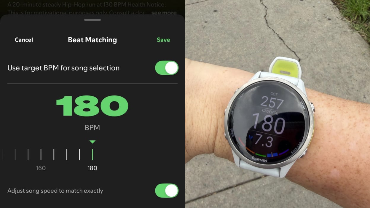 Spotify sync bpm Meredith Dietz