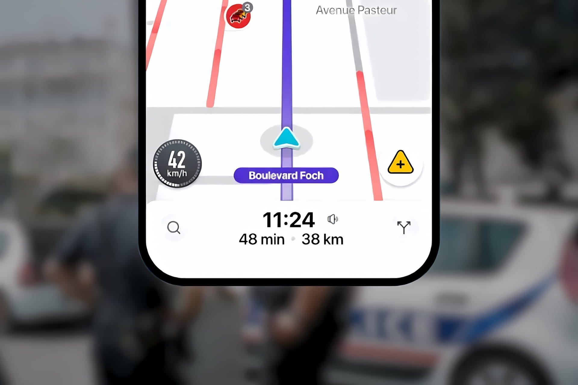 Waze iPhone iOS application