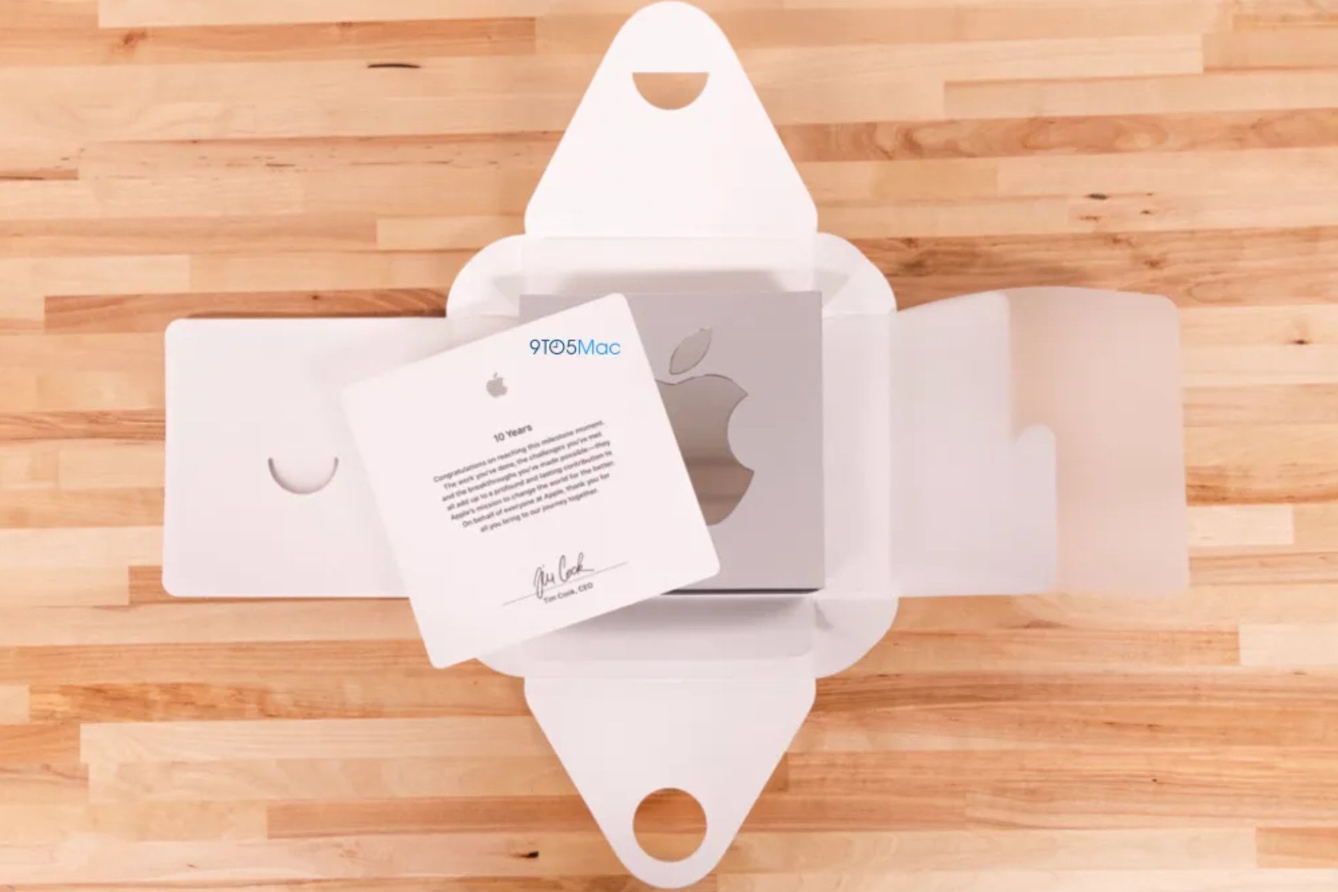Apple computer cadeau employe