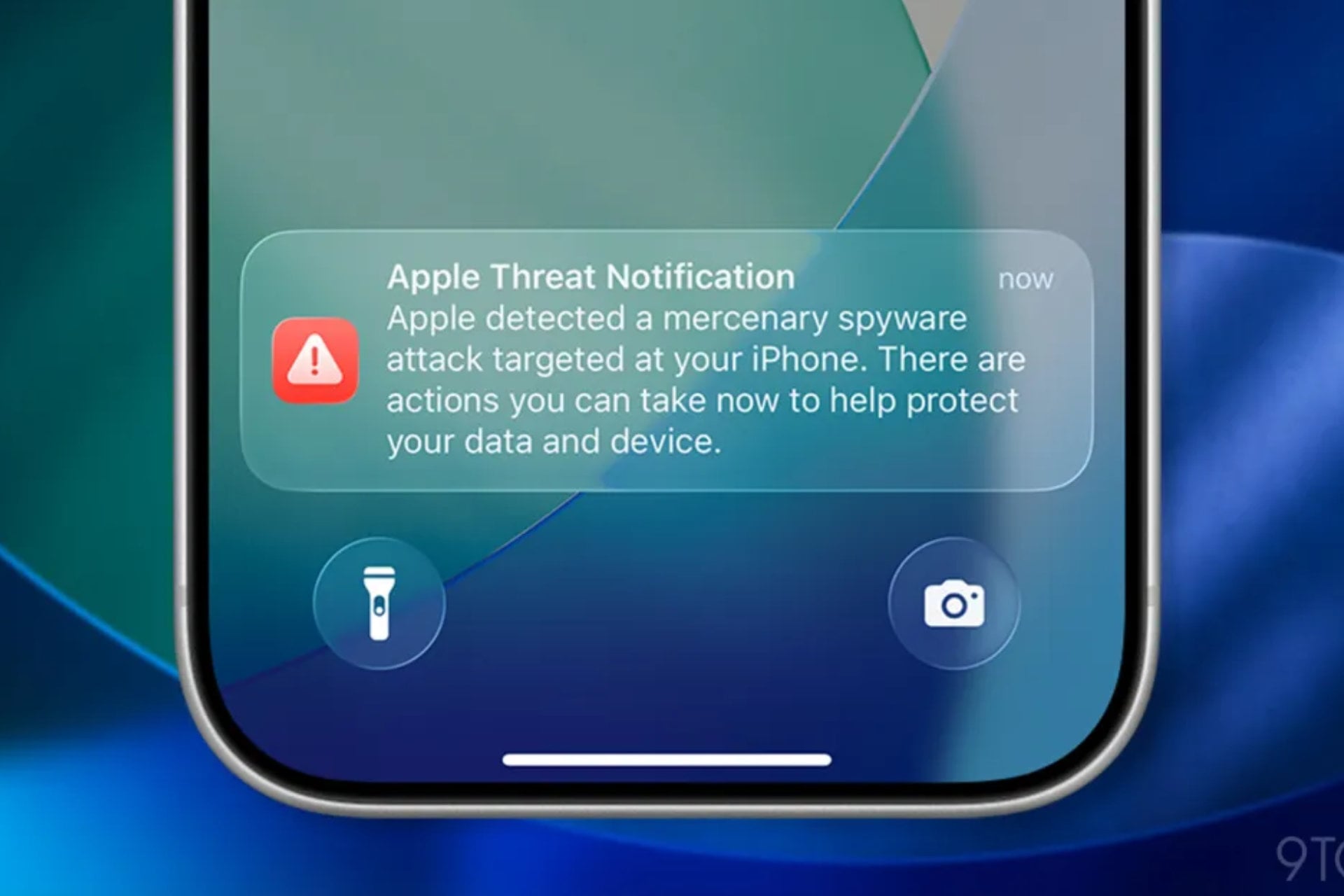 Apple notification securite