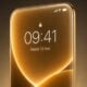 iPhone 20 écran verre concept or