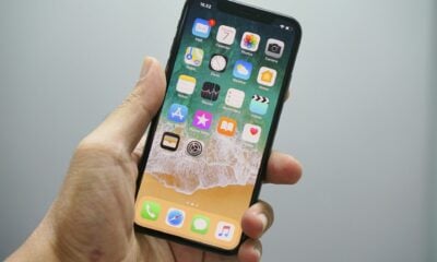 iPhone X écran accueil