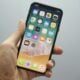 iPhone X écran accueil