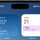 iPhone écran accueil 5G+