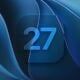 iOS 27 bleu