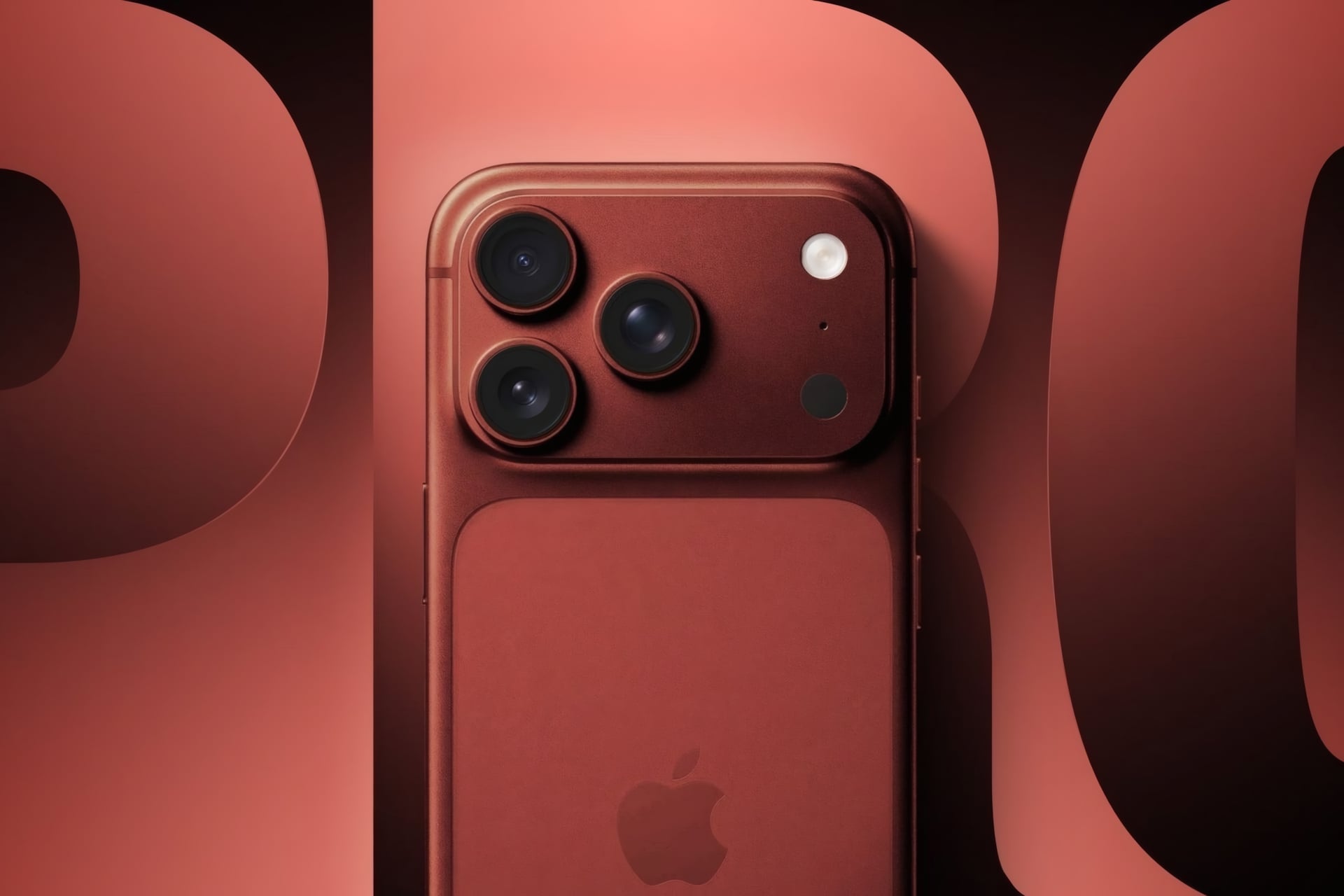 iPhone 18 pro rouge