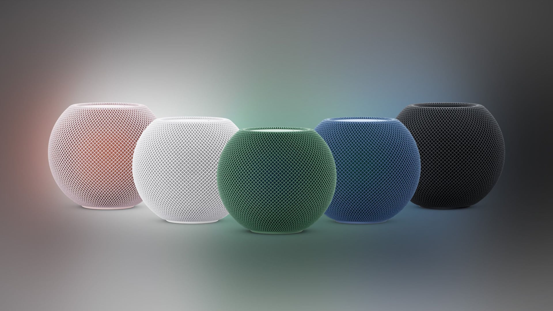 HomePod minis on gradient featur