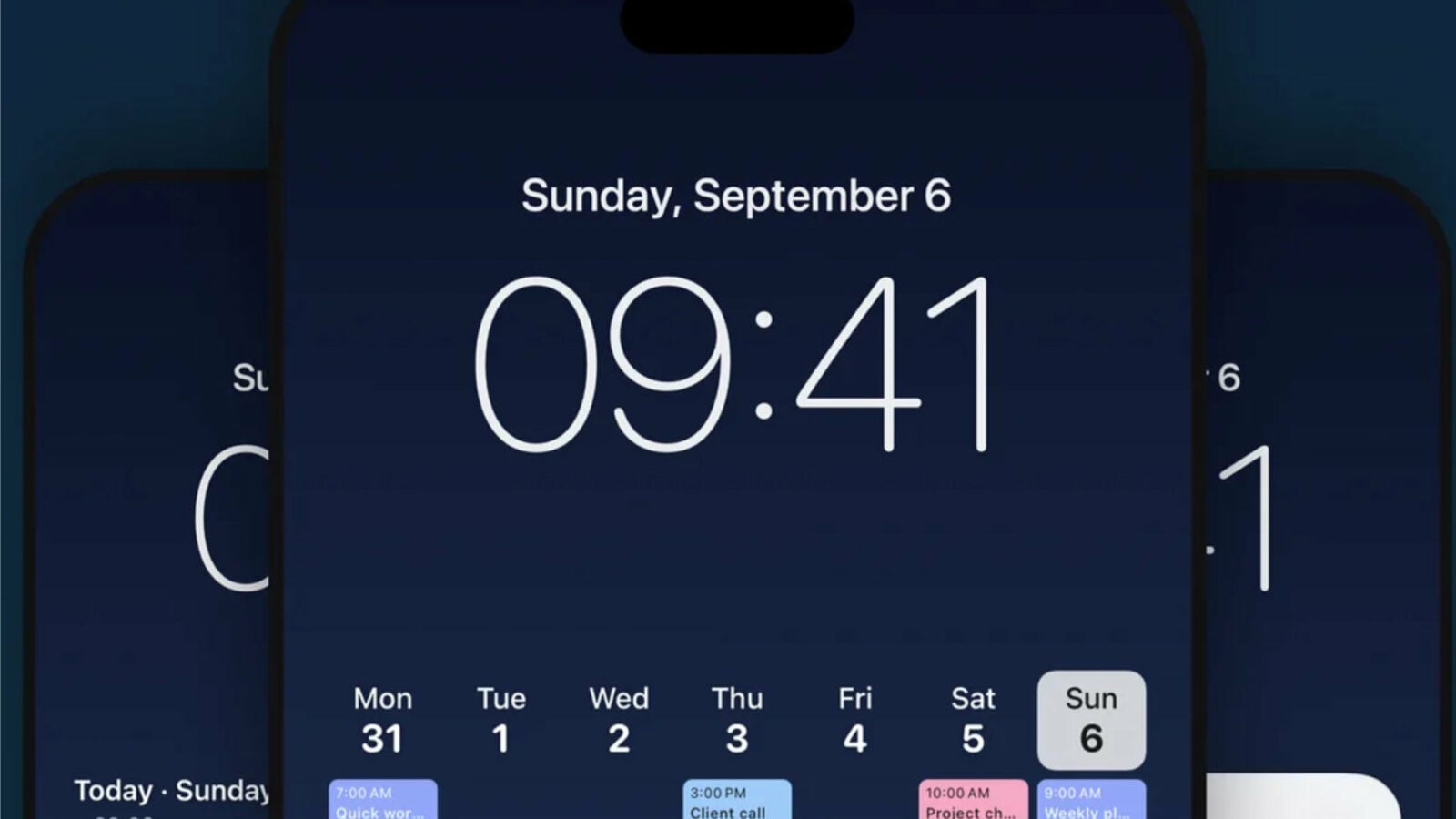 Cette application toute simple vous permet d’afficher votre calendrier sur votre fond d’écran