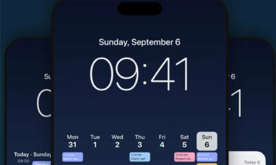 Apple application plan wall calendrier