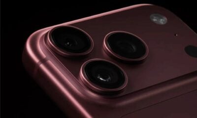 iPhone 18 Pro bordeaux caméra
