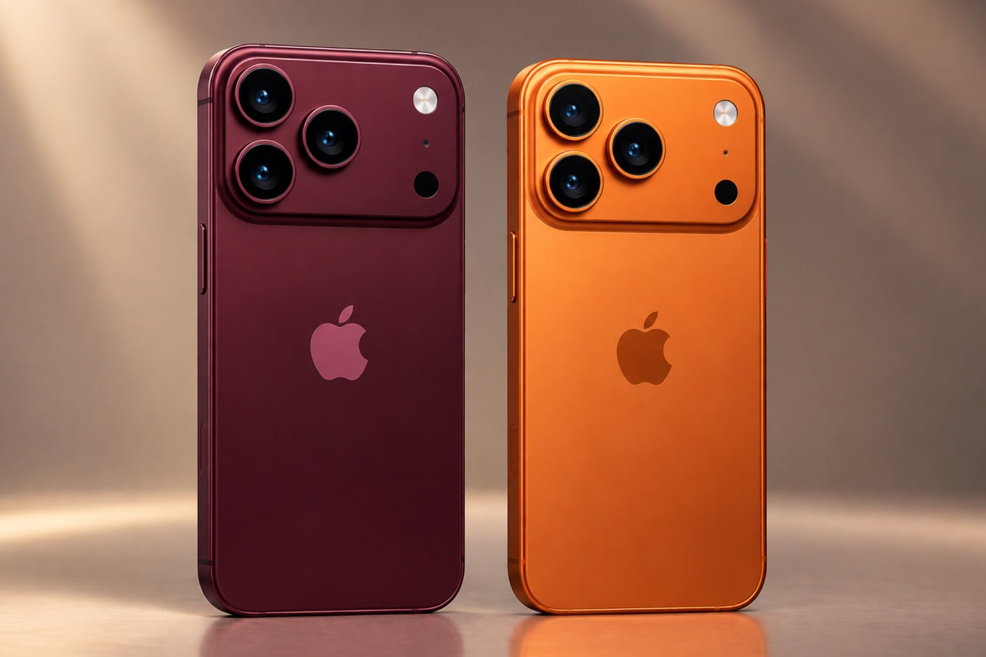 iPhone 18 Pro et iPhone 17 Pro