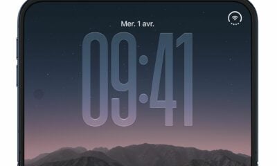 iPhone Duo ouvert heure 9h41