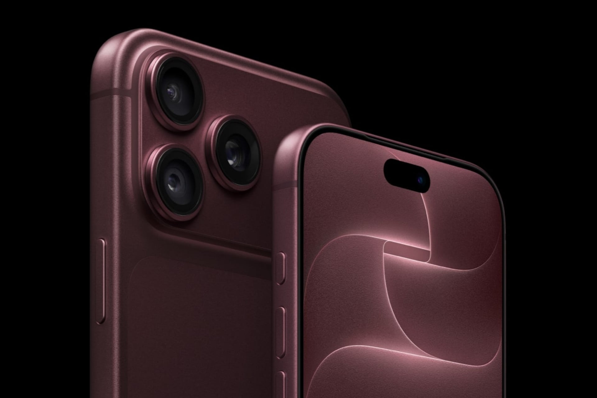 iPhone 18 pro cerise avant arriere