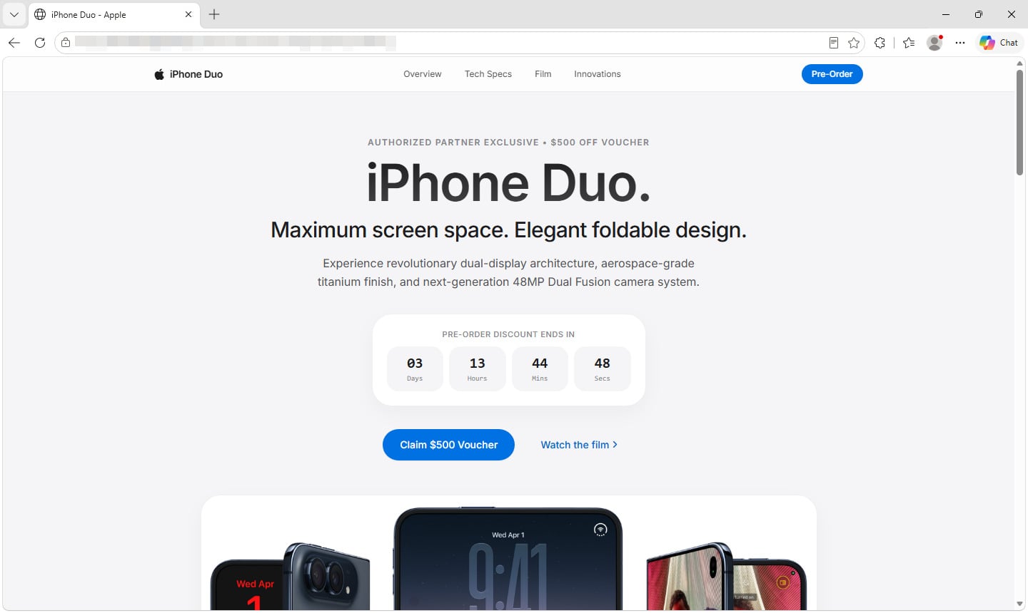 iPhone duo scam