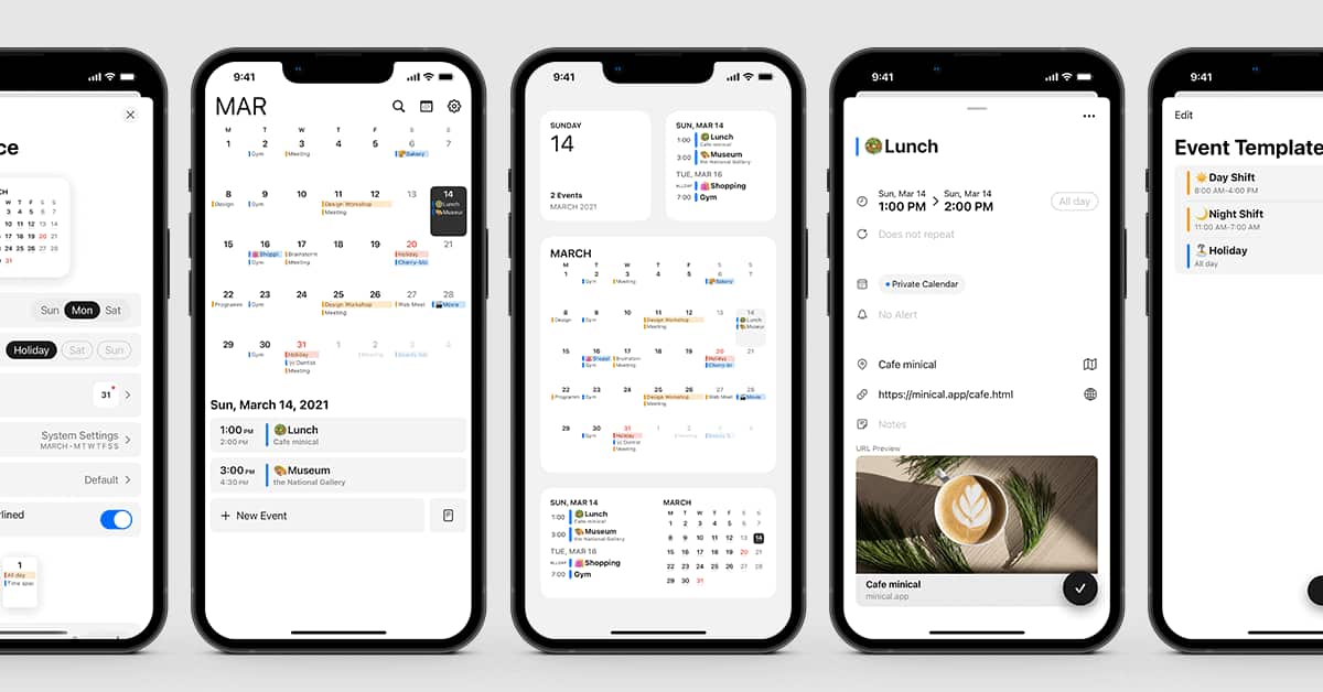 minical iOS