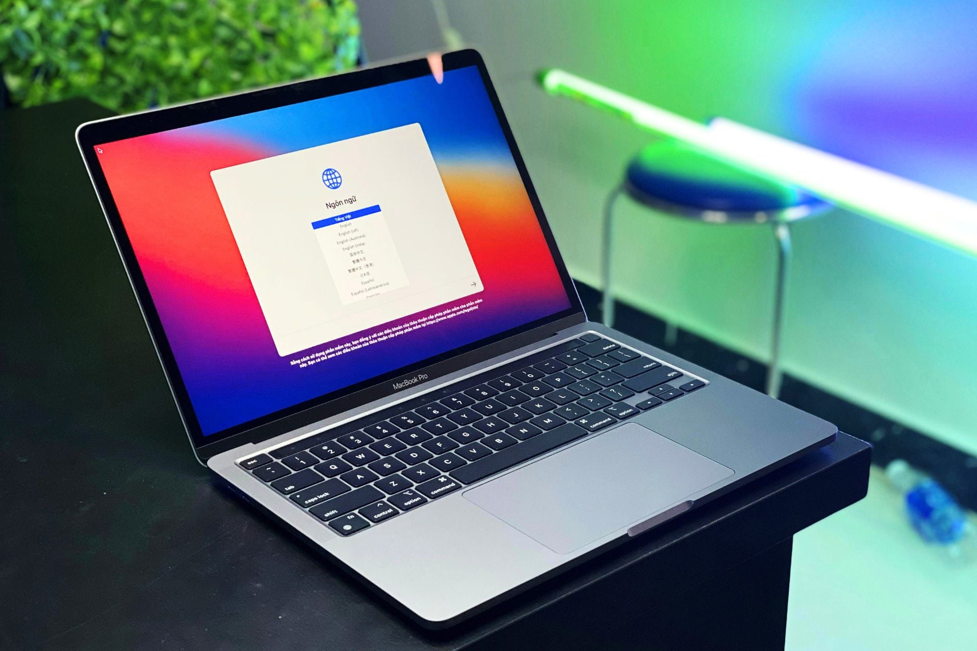 MacBook Pro accueil