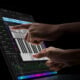 Apple macbook pro tactile