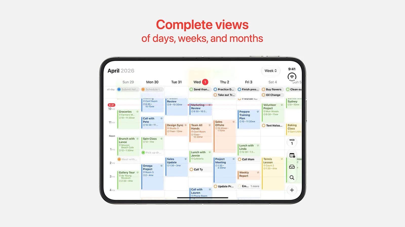 Calendrier iPhone Duo