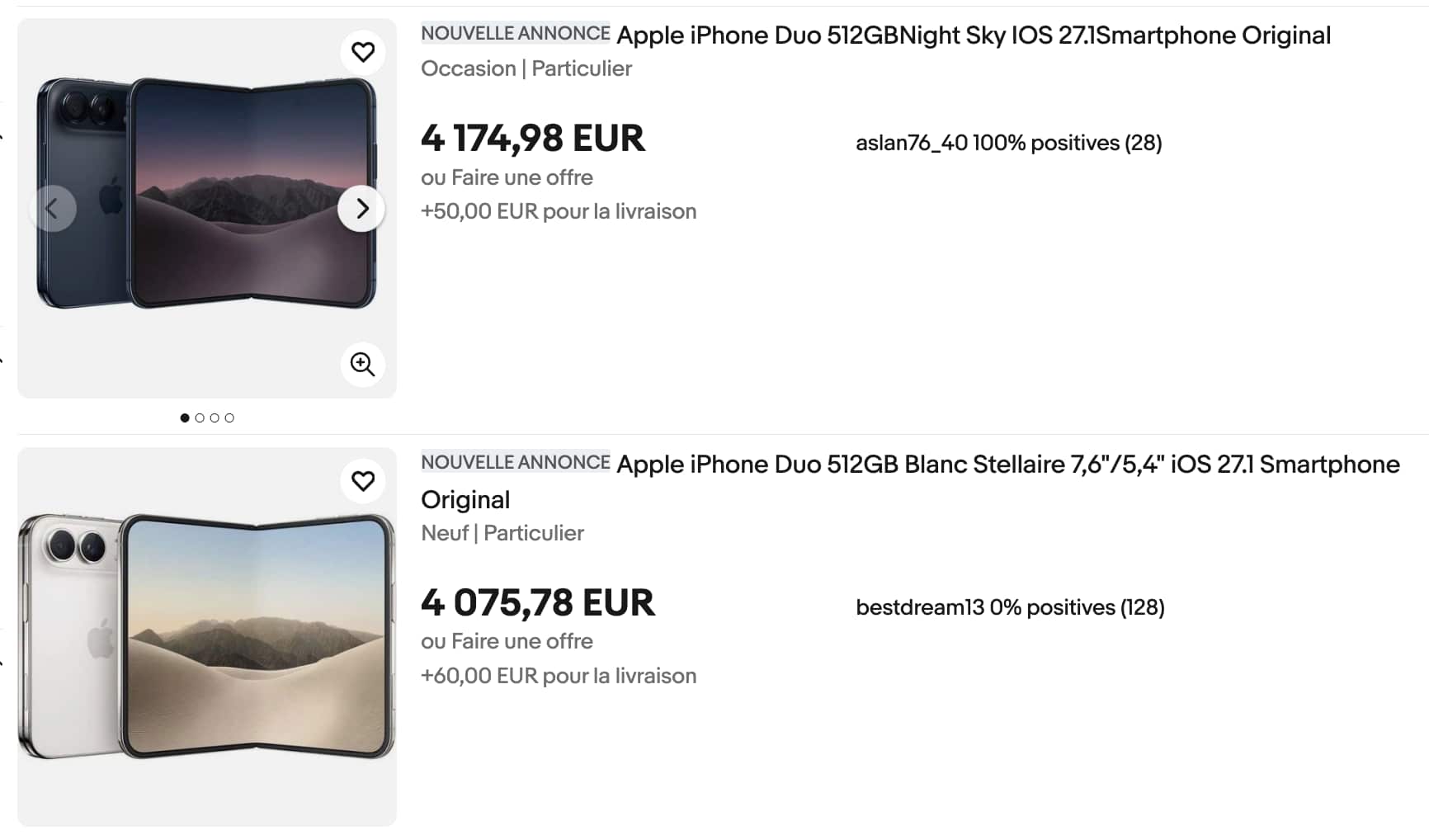 eBay iPhone Duo