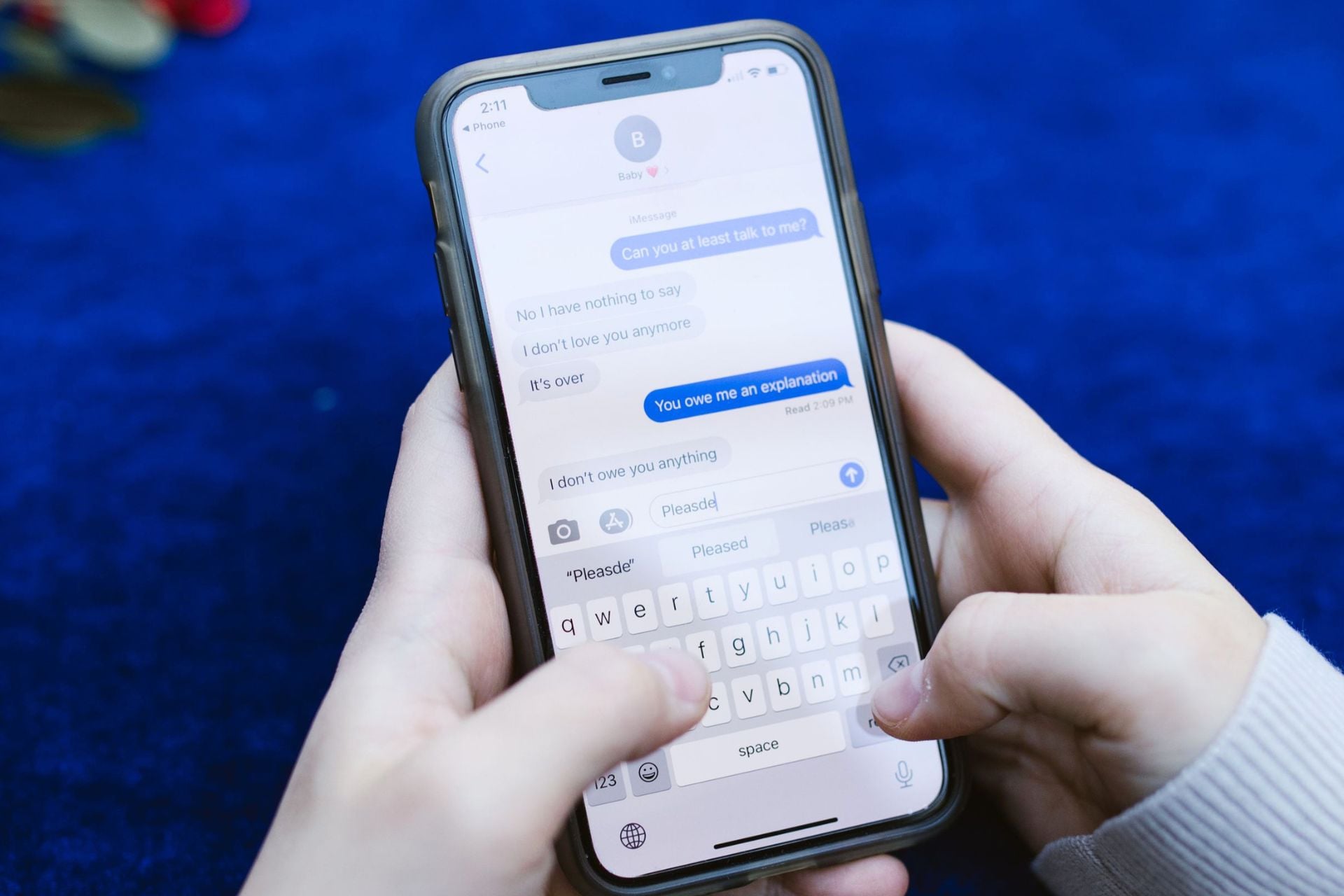 iPhone messages