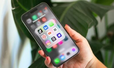 iPhone réseaux sociaux