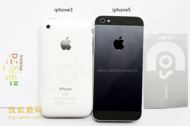L Iphone 5 Compare A Un Iphone 3gs Et Iphone 4 En Photos