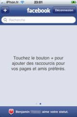 Facebook 03, août 2009 Facebook 03