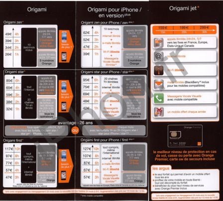 plaquette Orange, juin 2009 plaquette Orange